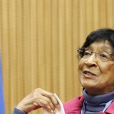 La Commission d'enquête internationale sur Israël et les territoires palestiniens présidée par Navi Pillay estime pour la première fois qu'Israël a perpétré un génocide dans la bande de Gaza (archives). KEYSTONE/SALVATORE DI NOLFI